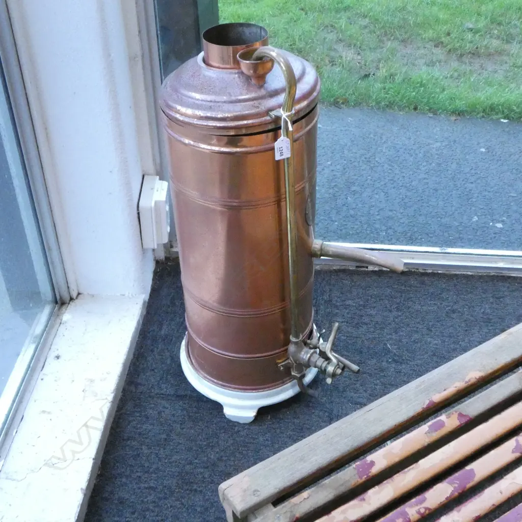 COPPER CALIFONT 'THE GEYSER' H.740mm Image 1++