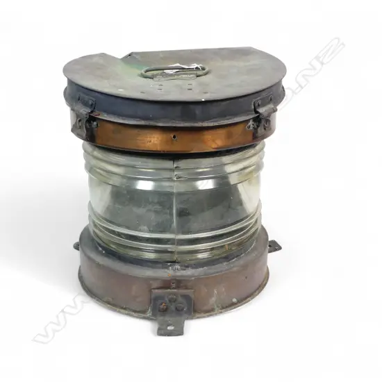 LARGE COPPER MAST LIGHT H340MM