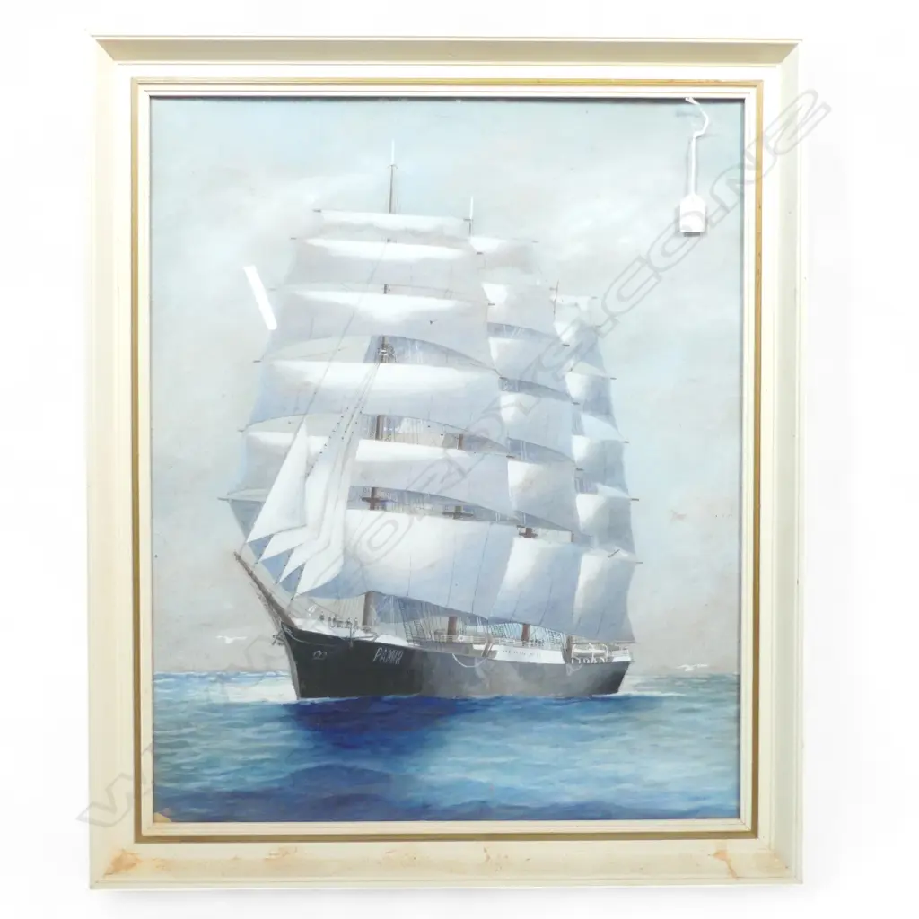 W/C THE PAMIR UNDER SAIL H730 W570MM Image 1++