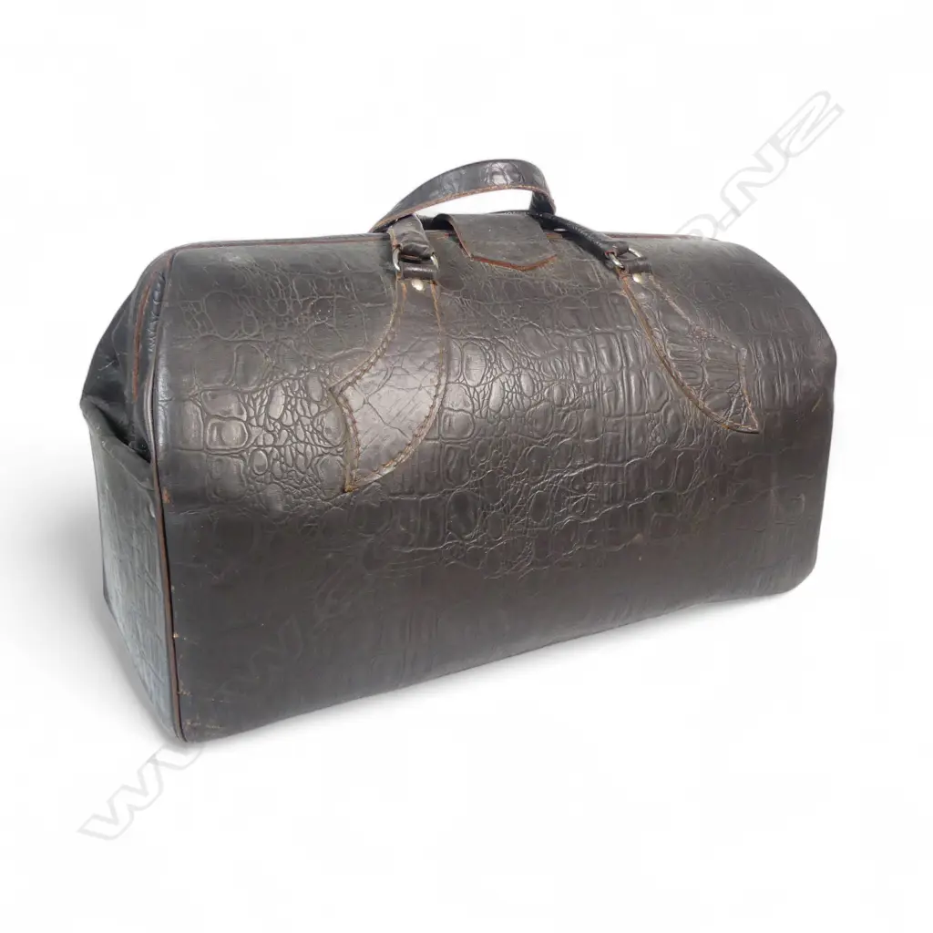 LEATHER GLADSTONE BAG L500MM Image 1++