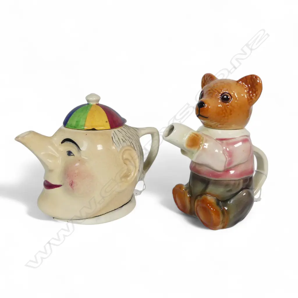 CHARACTER TEAPOT H160MM & TEDDYBEAR TEAPOT H190MM Image 1++