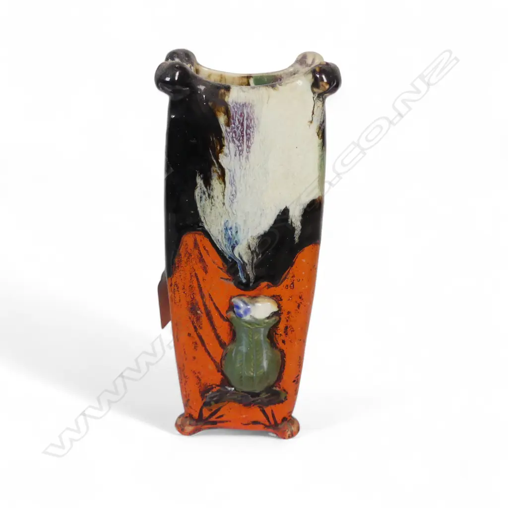 SUMIDA GAWA JAPANESE MONKEY VASE H210MM Image 1++