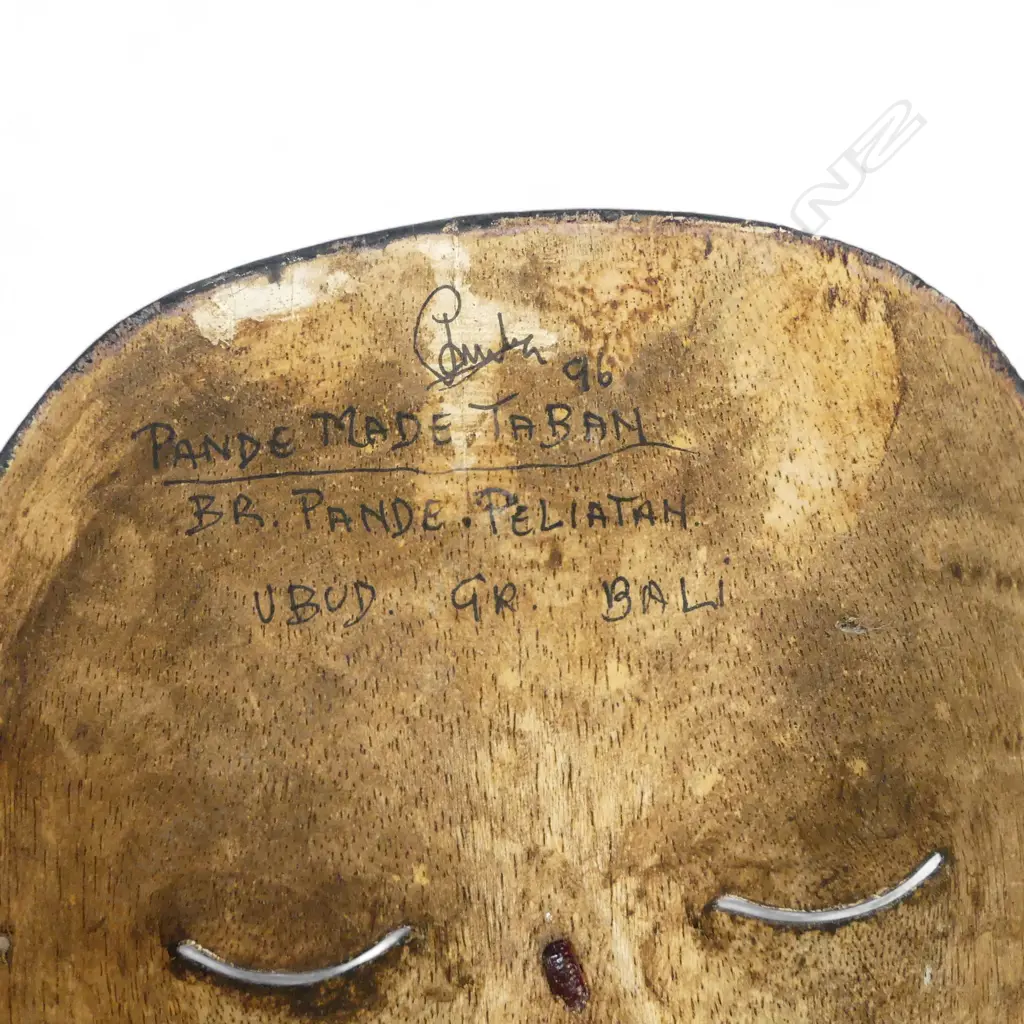 3  BALINESE FACE MASKS Image 1++