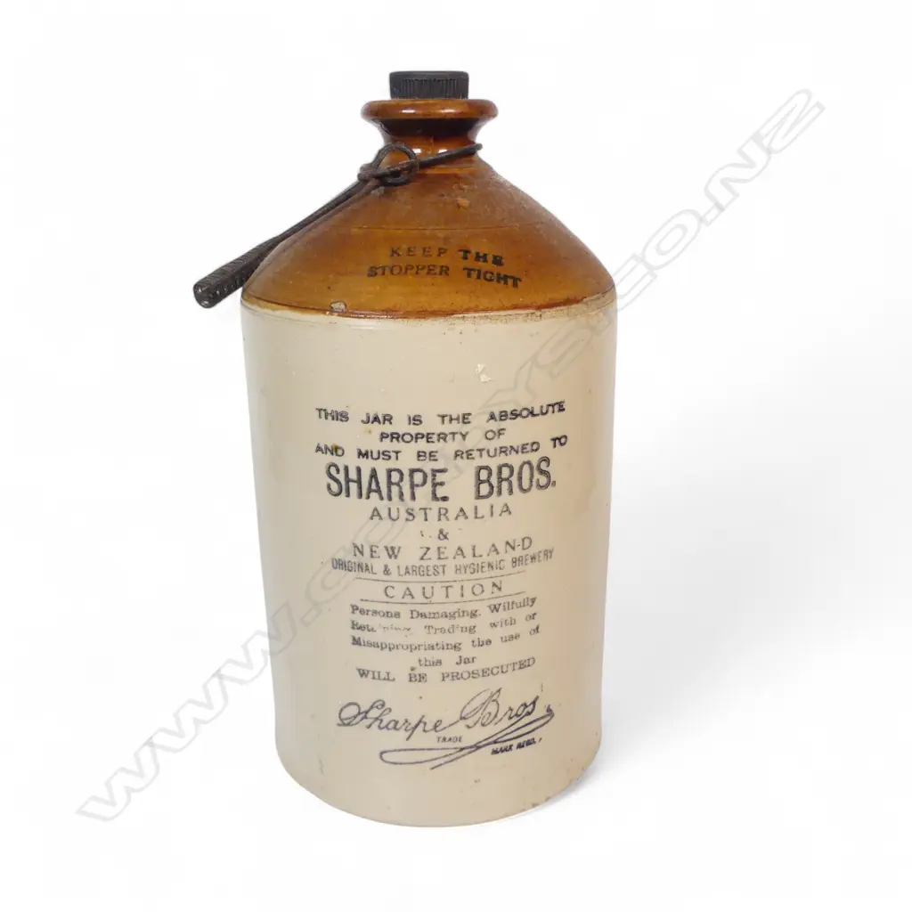 SHARPE BROS STONEWARE BOTTLE H350MM Image 1++