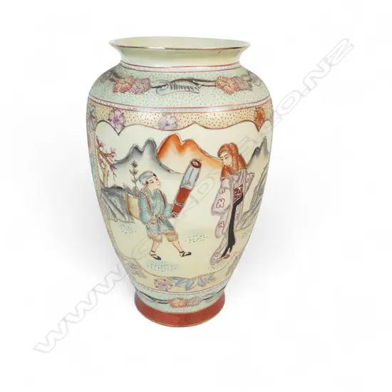 JAPANESE SATSUMA VASE H320MM