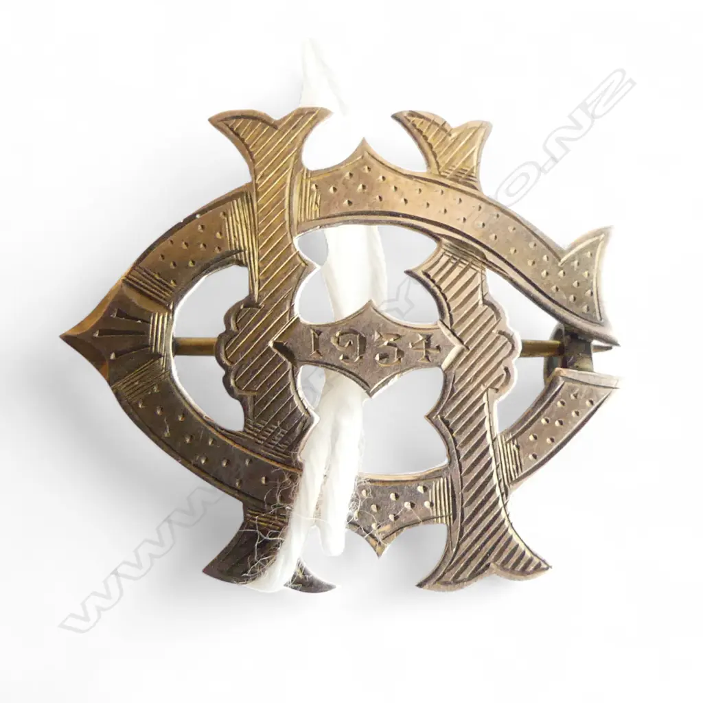 9CT MEDAL CH 1934 2.3gms Image 1++