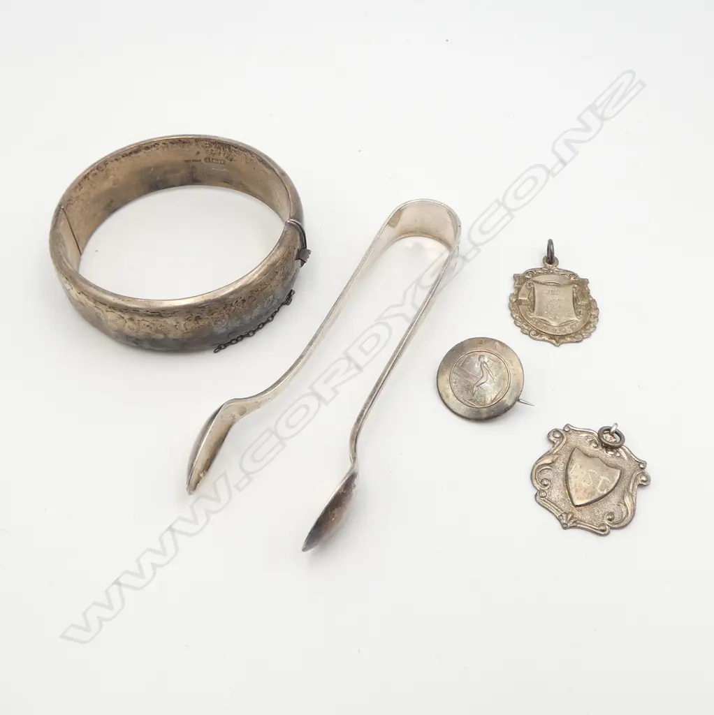 ASST SILVER JEWELLERY etc 65gms Image 1++