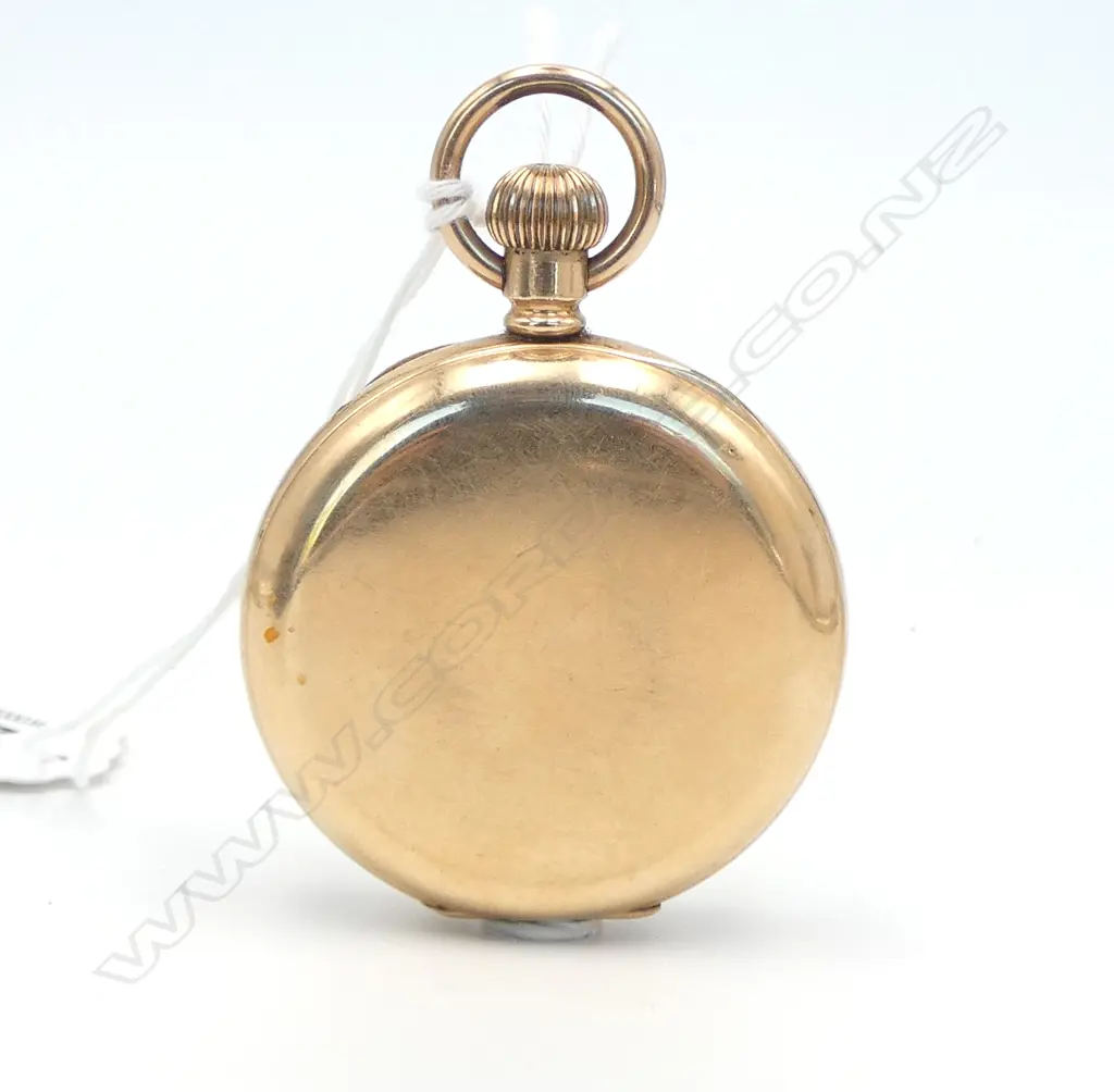GOLD PLATED EDWARDIAN POCKET WATCH Image 1++