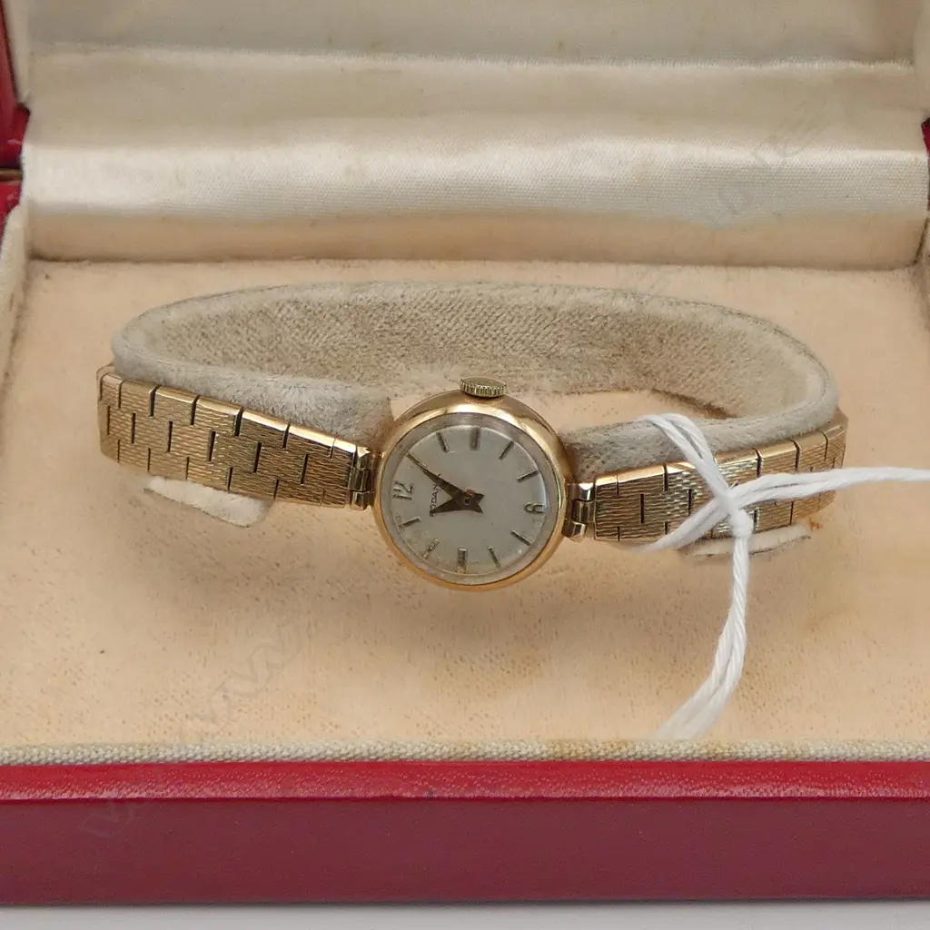 **RTV** 9ct RODANIA LADIES WRIST WATCH, 21gm Image 1++