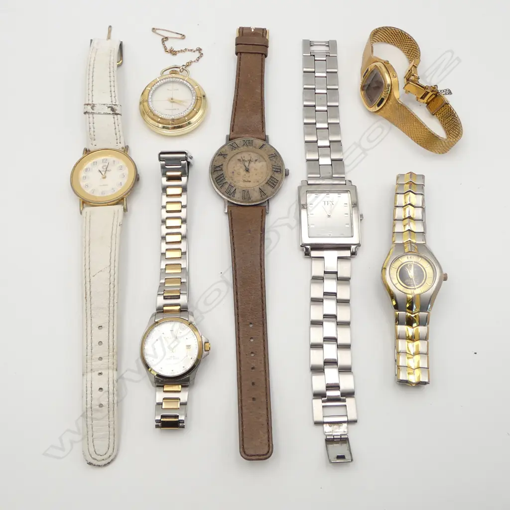 7 VINTAGE WATCHES mostly running Image 1++