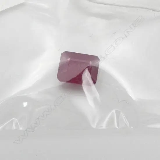 ENHANCED RUBY RECTANGULAR CUT