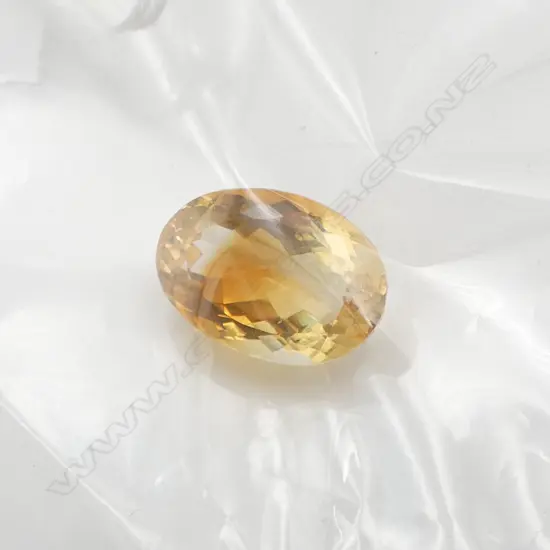OVAL CUT CITRINE