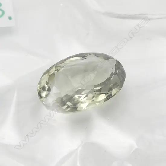 OVAL CUT PRASIOLITE QUARTZ LOOSE STONE