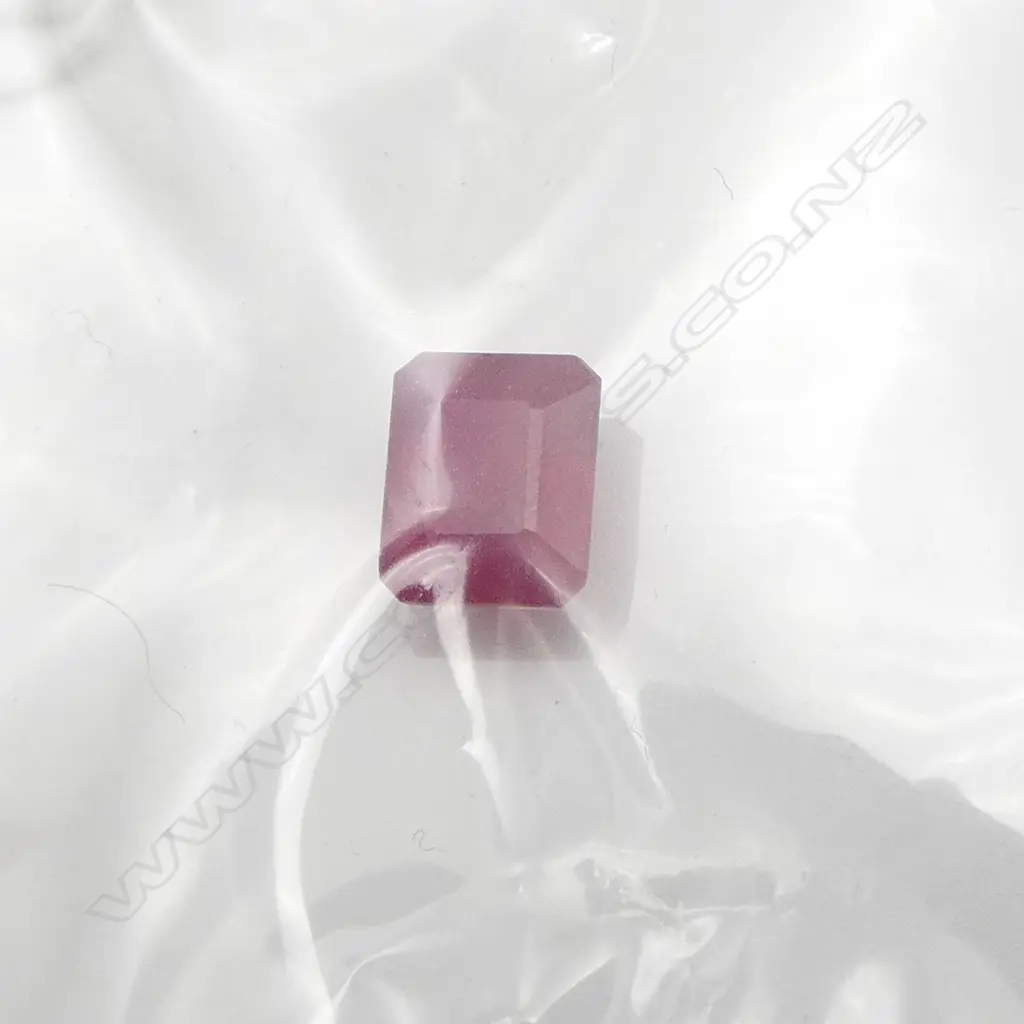 CUSHION CUT RUBY - ENHANCED Image 1++