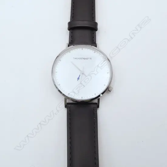 THREADETIQUETTE WRISTWATCH, NEW in BOX