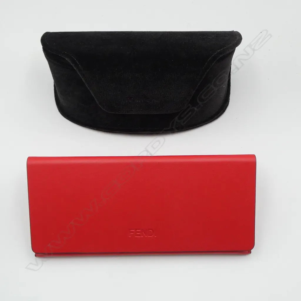 TWO PRS DESIGNER SUNGLASSES, FENDI w CASE, UNWORN w authentication & TOM FORD w CASE bought from SAFILO US Image 1++