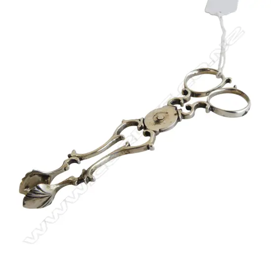 PR SILVER GEORGE III SCISSOR action SUGAR NIPS 27gms