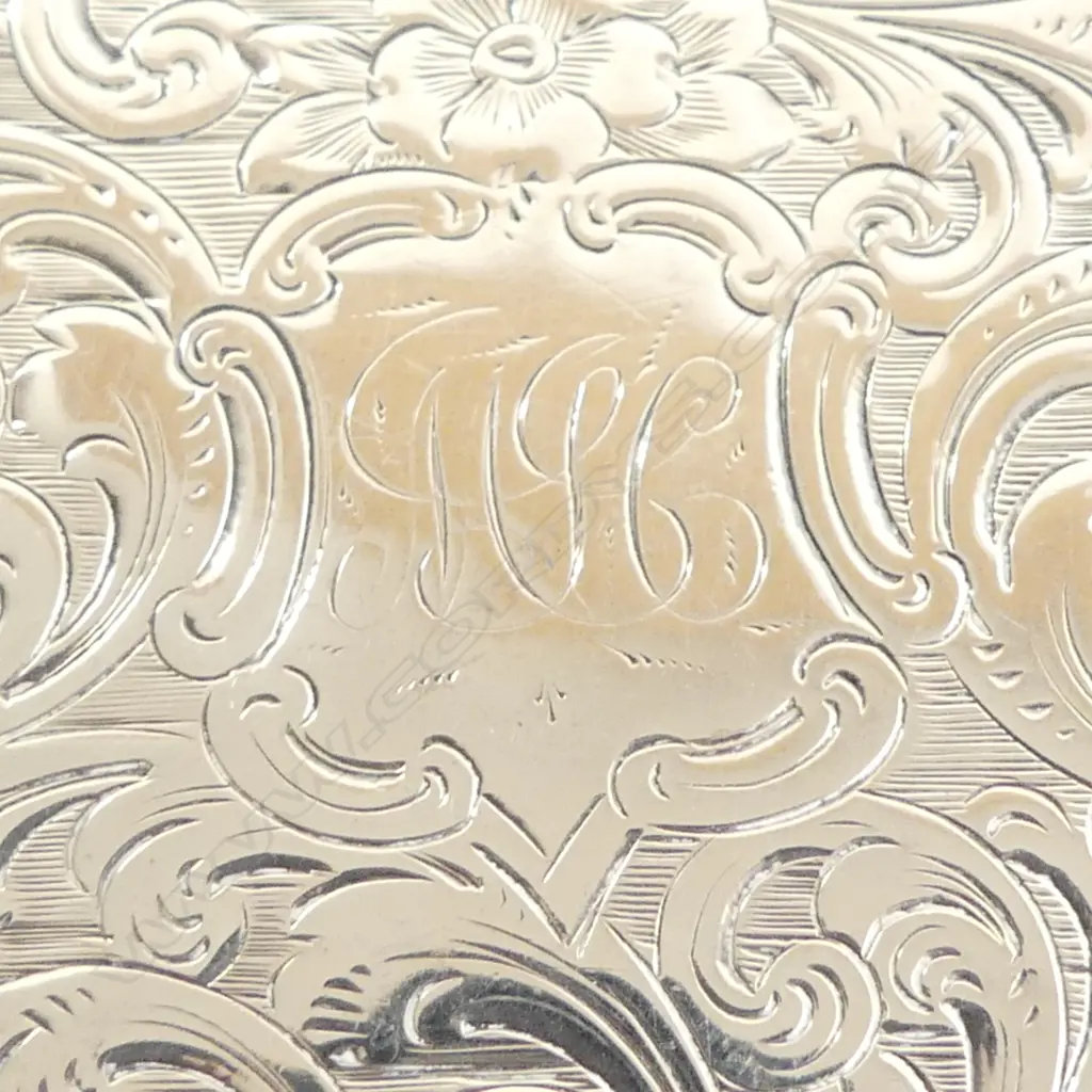 STG SILVER CARD CASE, B'HAM 1861 95x70mm Image 1++