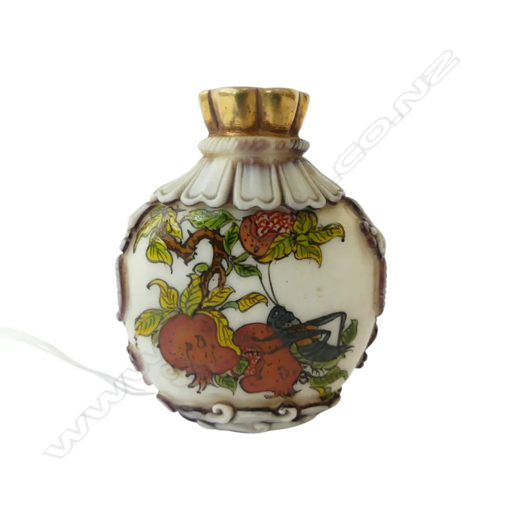CHINESE SNUFF BOTTLE, QIANLONG MARK H.55mm Image 1++