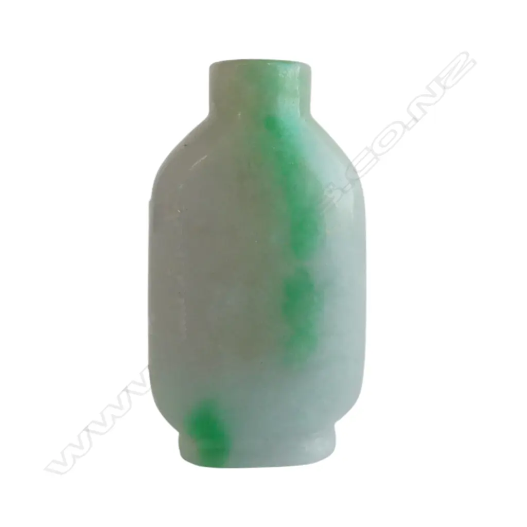 ORIENTAL JADE SNUFF BOTTLE H.55mm no lid Image 1++