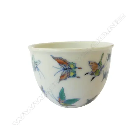CHINESE CUP w. BUTTERFLY DESIGN H.40mm