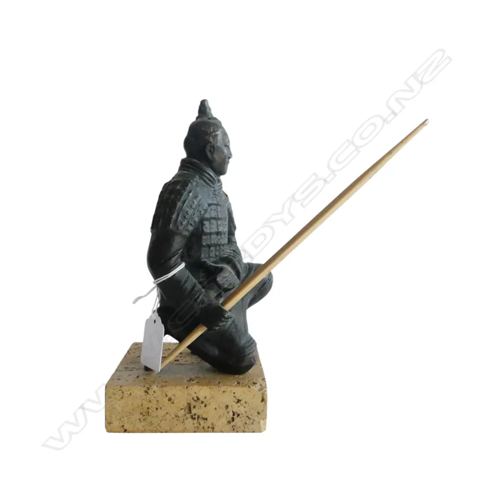 BRONZE TERRACOTTA WARRIOR H.210mm Image 1++