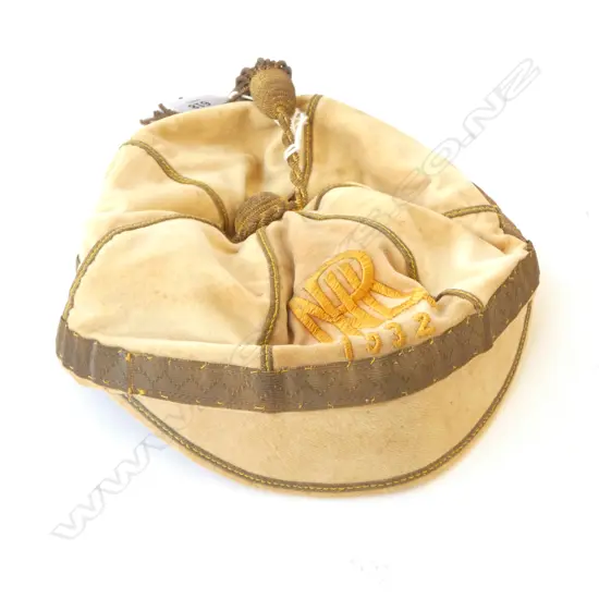 VINTAGE VELVET HONOURS CAP 'NRL 1932'