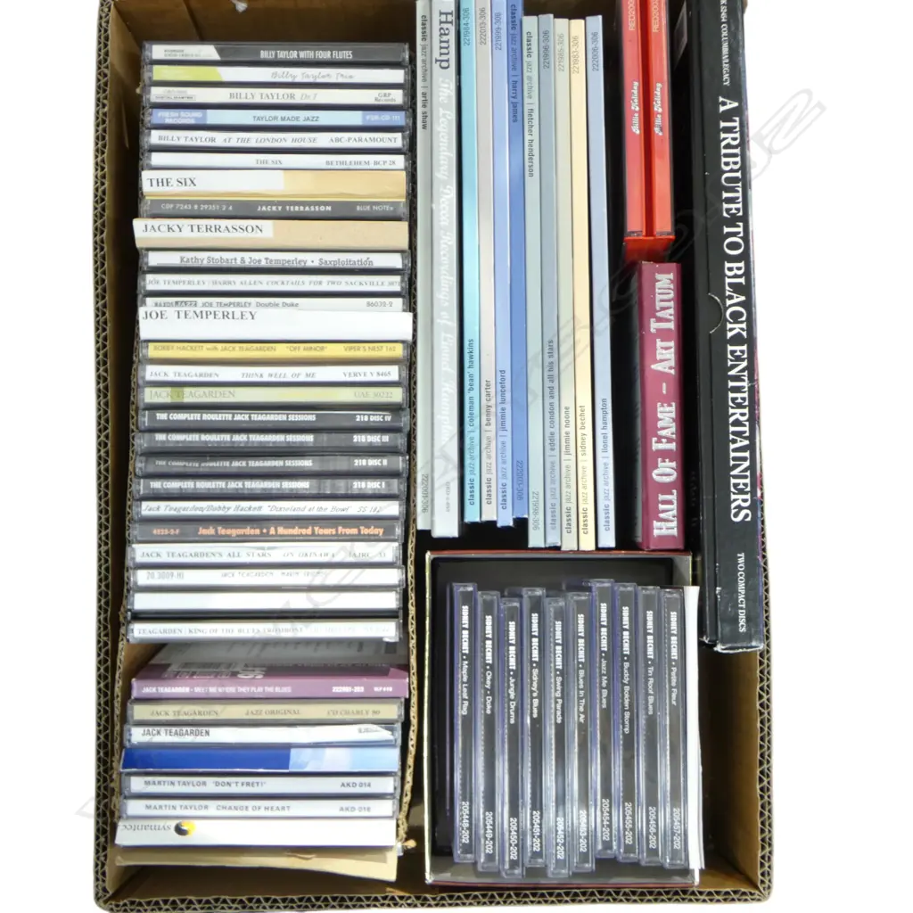 ASST JAZZ CDS WITH SOME BOX SETS Provenance: Ex Collection Wellington Choy Image 1++