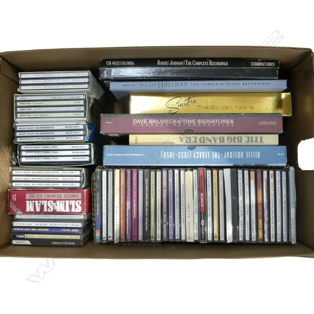 ASST JAZZ CDS INCLUDIND SOME BOX SETS  Provenance: Ex Collection Wellington Choy Image 1++