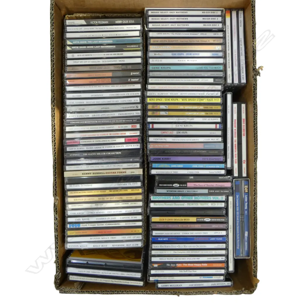 ASST JAZZ CDS VARIOUS ARTISTS Provenance: Ex Collection Wellington Choy Image 1++