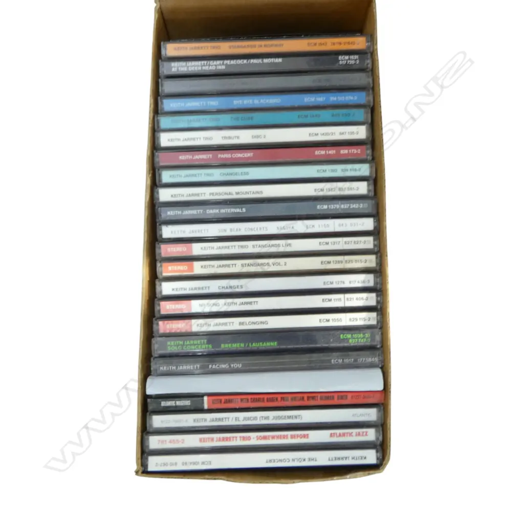 APPROX 23 KEITH JARRET JAZZ CDS  Provenance: Ex Collection Wellington Choy Image 1++