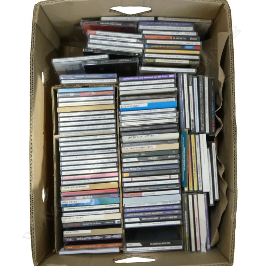 LOT ASST JAZZ CDS VARIOUS ARTISTS Provenance: Ex Collection Wellington Choy Image 1++