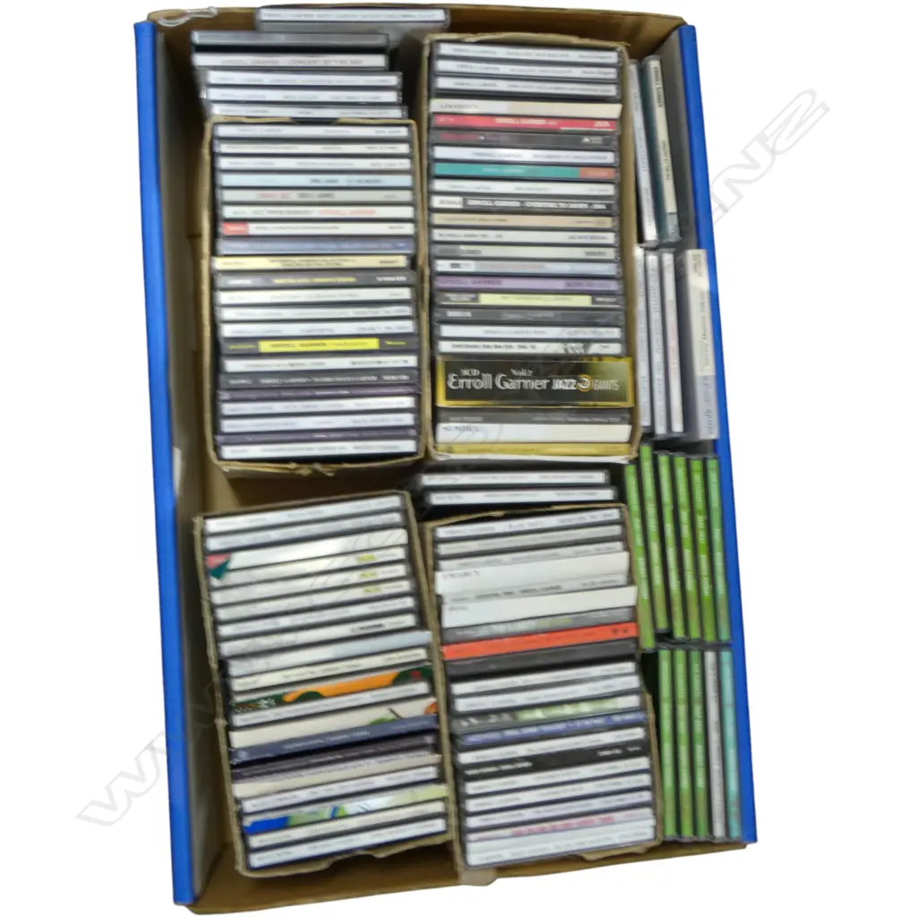 LARGE LOT OF ERROL GARNER JAZZ CDS Provenance: Ex Collection Wellington Choy Image 1++