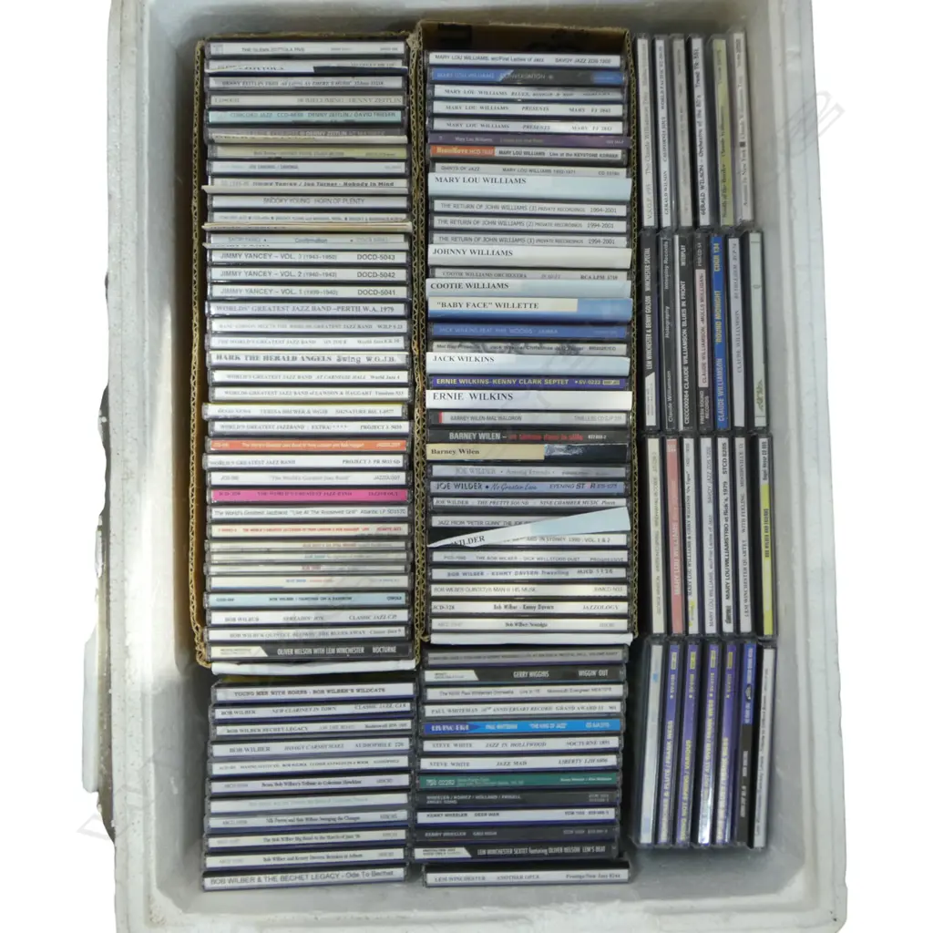 LOT ASST JAZZ CDS VARIOUS ARTISTS Provenance: Ex Collection Wellington Choy Image 1++