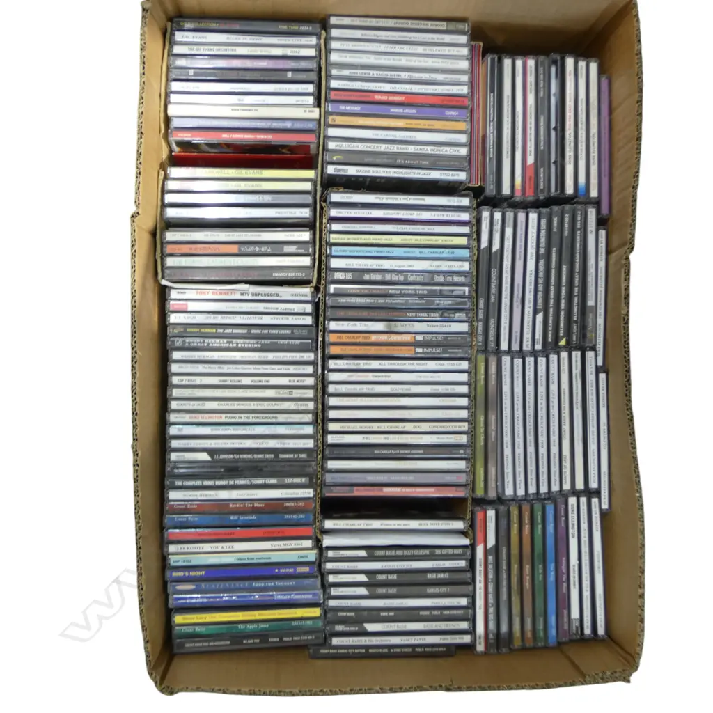 LOT ASST JAZZ CDS DUKE ELLINGTON ETC Provenance: Ex Collection Wellington Choy Image 1++