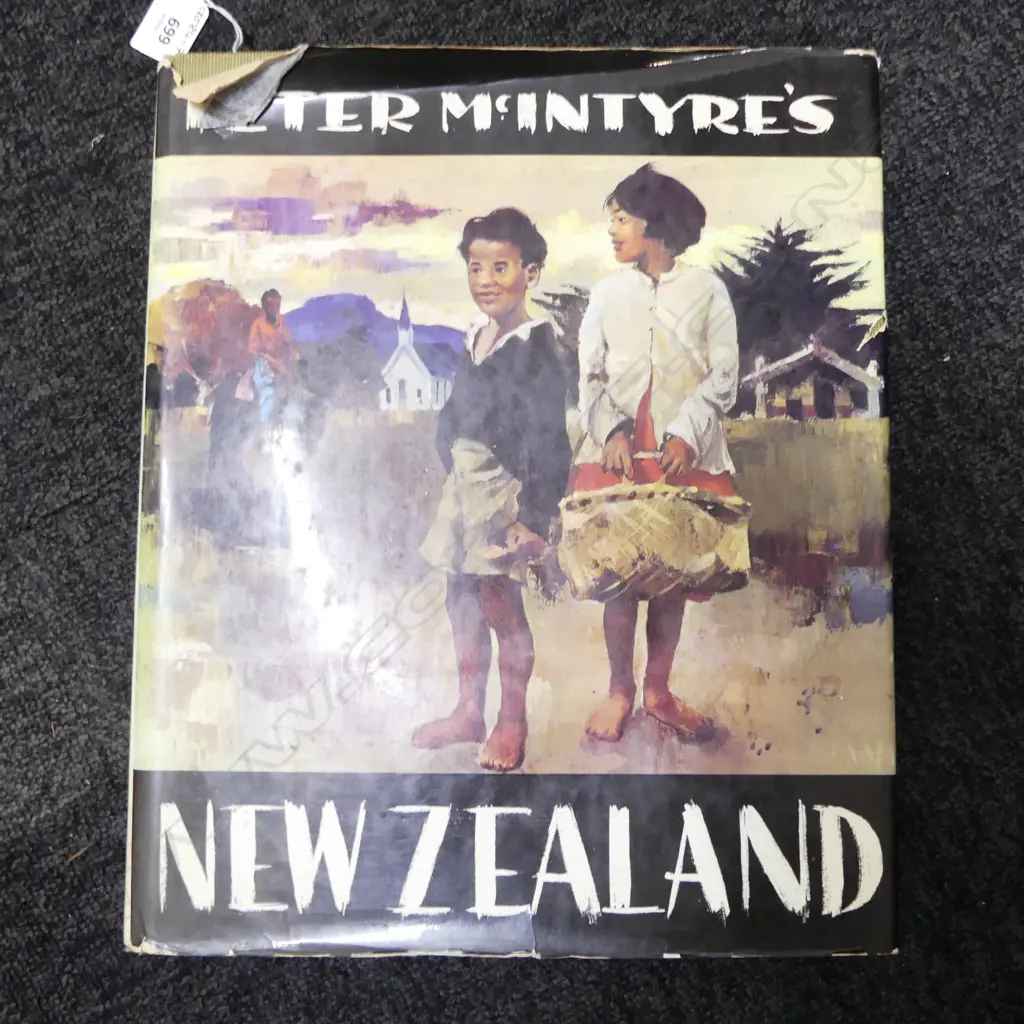PETER MCINTYRE'S NEW ZEALAND ART REFERENCE BOOK Image 1++
