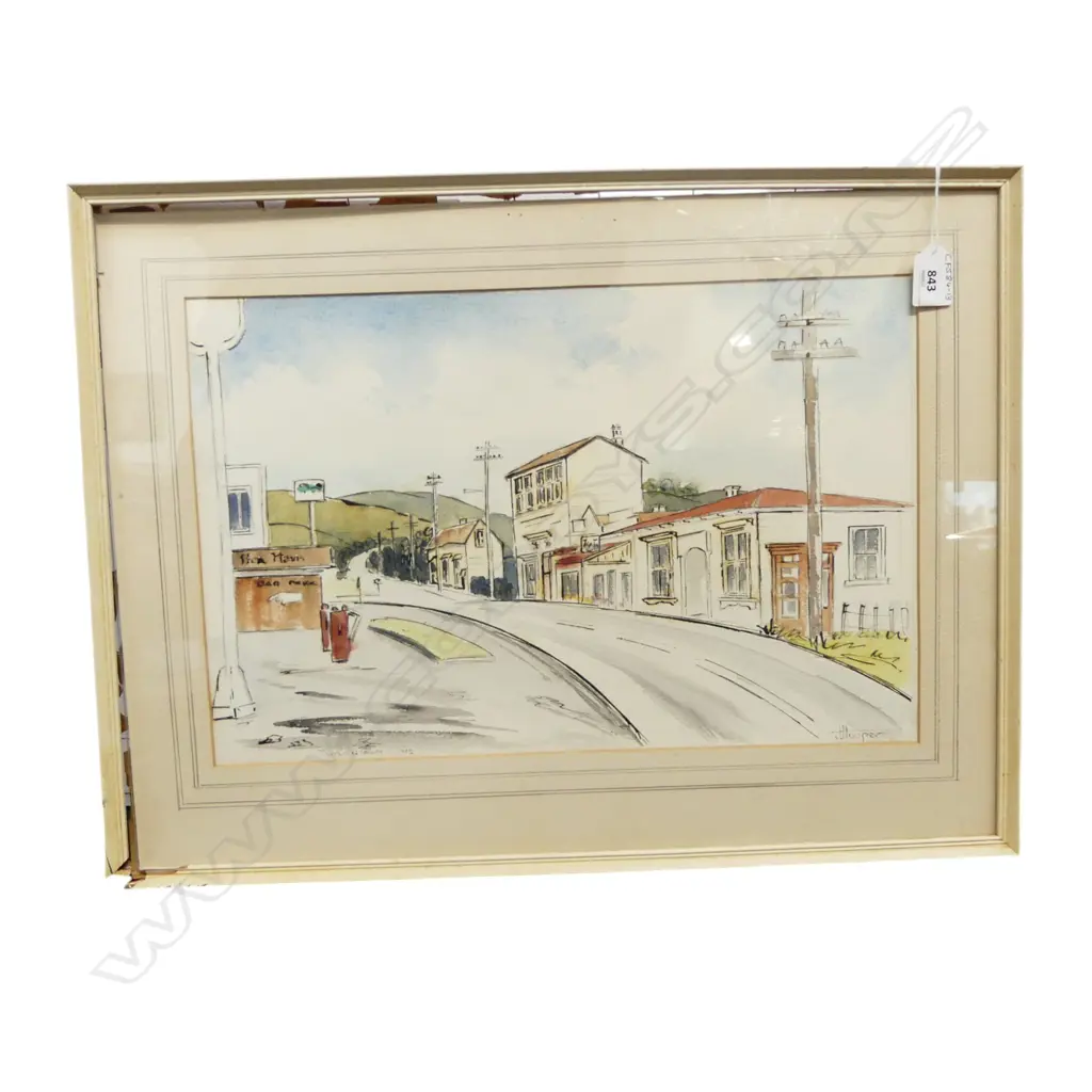 J. HOOPER, TOWN STREET, W/C, 280x440mm Image 1++