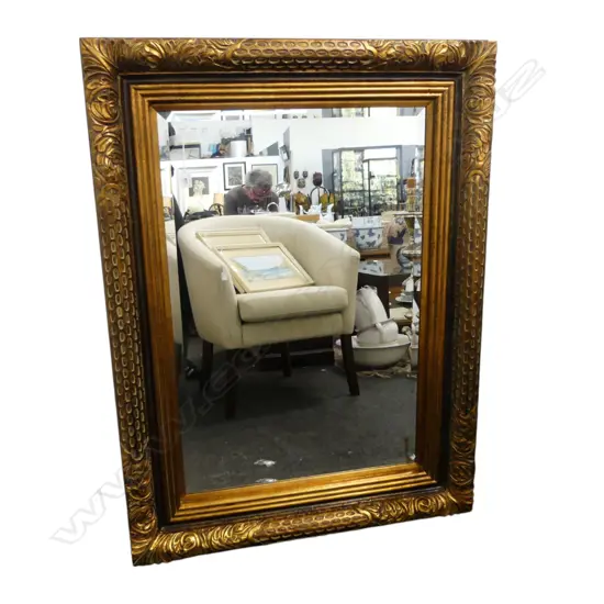 LG GOLD FRAMED MIRROR 880x1190mm