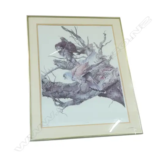 RAYMOND CHING 'KESTRELS' PRINT 539/850 660x485mm