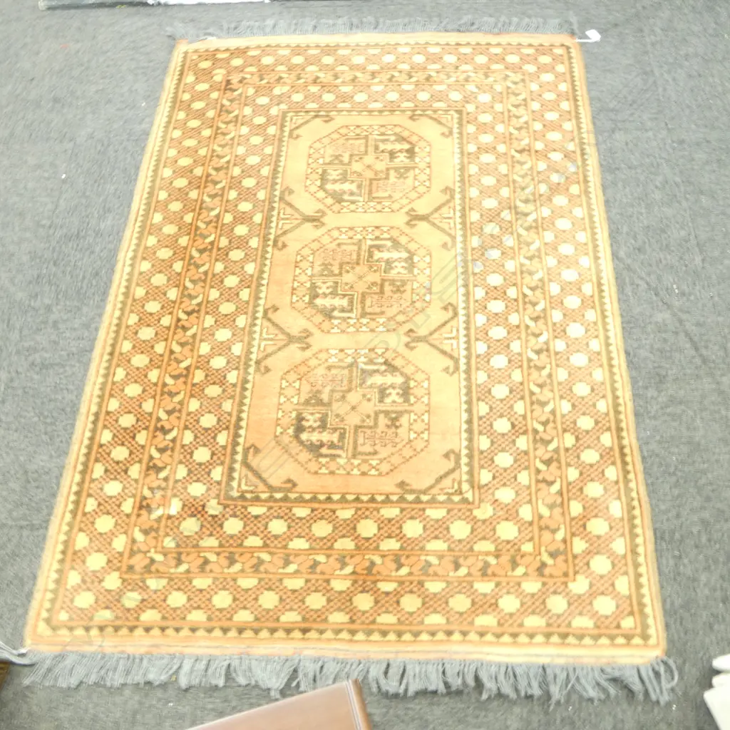 HAND KNOTTED ALL WOOL RUG (PILE 1540x1120mm) (FULL L.1700mm) Image 1++