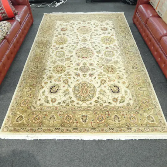 HAND KNOTTED WOOL PILE RUG 2780x1810mm