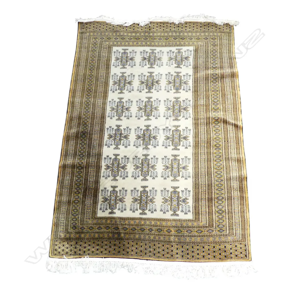 HAND KNOTTED WOOL PILE RUG 1770x1240mm Image 1++
