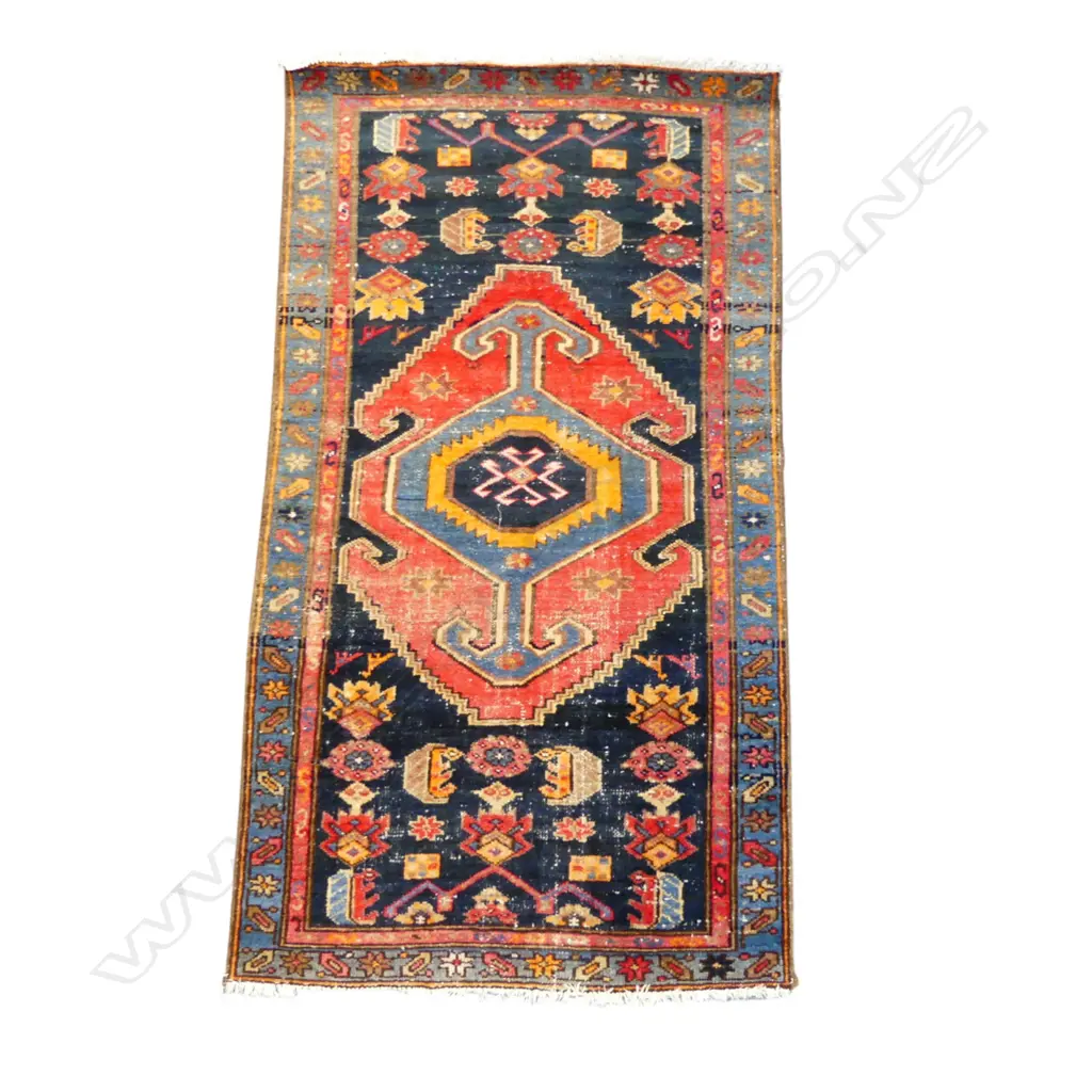 HAND KNOTTED WOOL PILE RUG 1620x890mm Image 1++