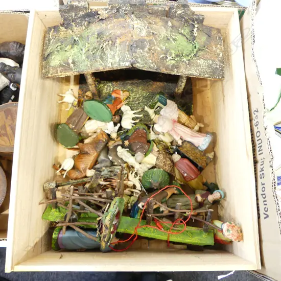 ASST. CAST METAL TOYS INCLUDING BIBLICAL some faults