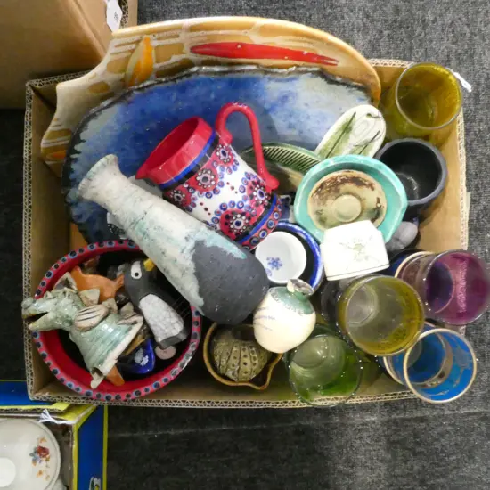 ASST. STUDIO POTTERY ETC