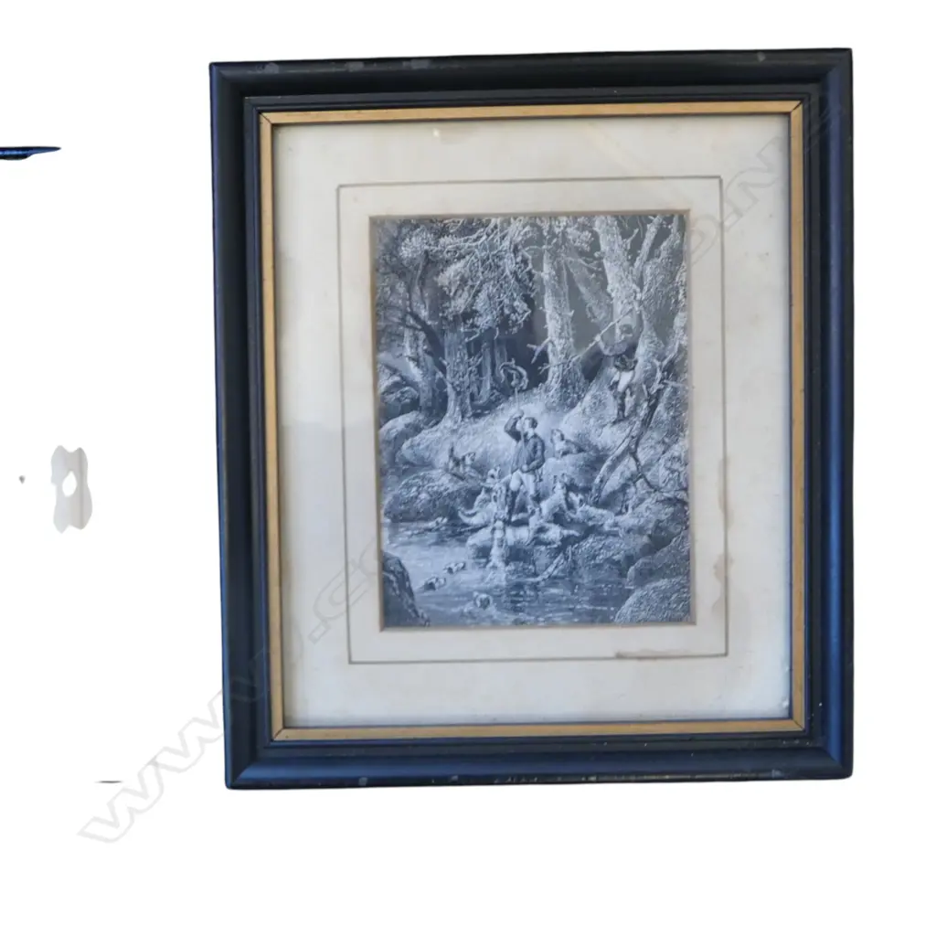 VINTAGE ORANGES CRATE 'FIDELITY' L.680mm +B&W PITCHER + FRAMED PICS ETC Image 1++