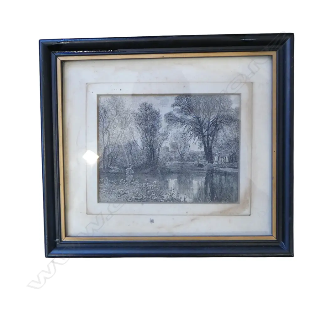 VINTAGE ORANGES CRATE 'FIDELITY' L.680mm +B&W PITCHER + FRAMED PICS ETC Image 1++