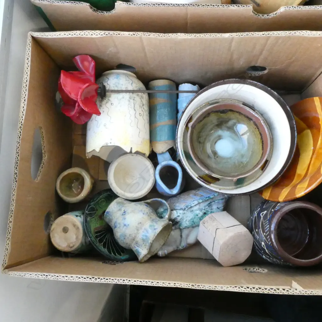 ASST. STUDIO POTTERY ETC Image 1++