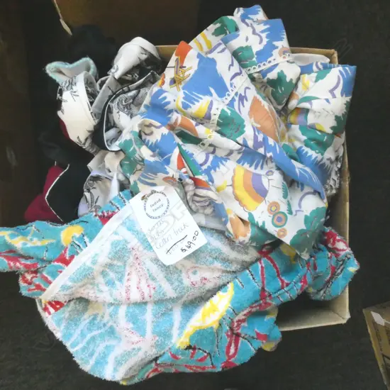 ASST. VINTAGE FASHION; 1950s-80s, DRESSES, HATS ETC