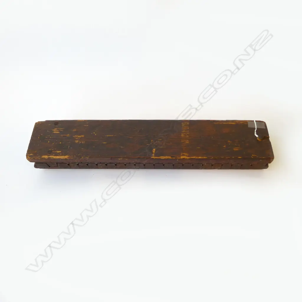 VINTAGE WOODEN CIGAR MOULD L590mm Image 1++